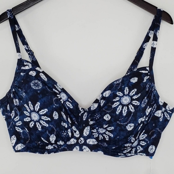 Bleu Rod Beattie Take A Dip Underwire Bikini Top - Picture 1 of 3